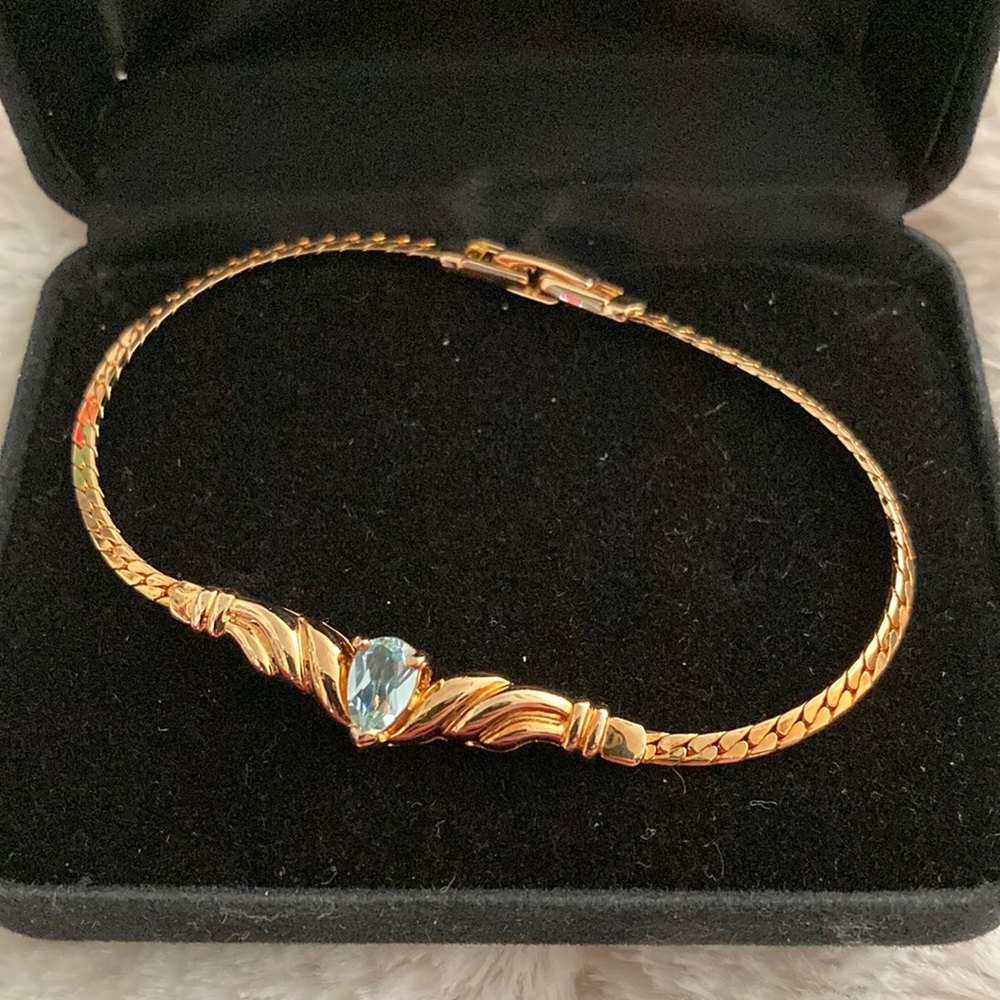 March birthstone bracelet vintage